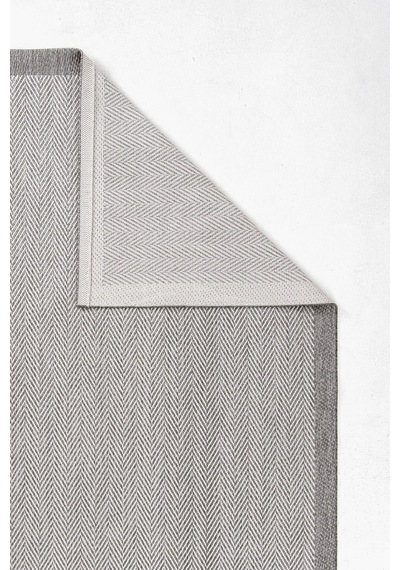 Hoom Rugs Nova 2002 Gri İnce Kaymaz Latex Tabanlı Sisal Halı