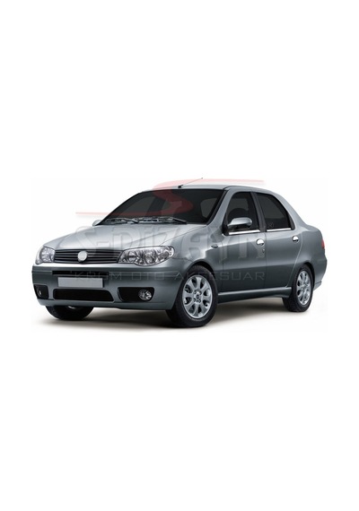 S-Dizayn  Fiat Albea Krom Cam Çıtası 4 Prç 2002 Üzeri