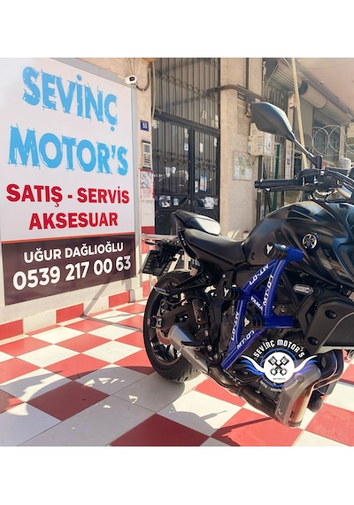 Yamaha Mt07 Koruma Demiri Lacivert