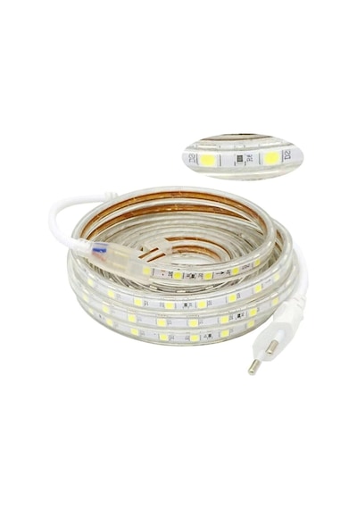 Hortum Esnek 220v Şerit Led Beyaz 1 Metre 1 M