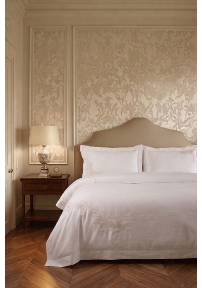 Lilya Nevresim Takımı Krem 200x220