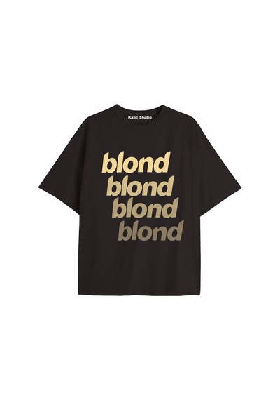 Kalic Studio Unisex Erkek Kadın Blond Frank Ocean Siyah T-shırt Franksiyah23 Kalic Studio Unisex Erkek Kadın Blond Frank Ocean Siyah T-shırt Franksiyah23