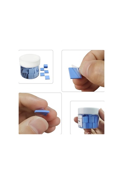 1 Mm Termal Pad 10x10x1 Mm Kavanoz'da 100'lü