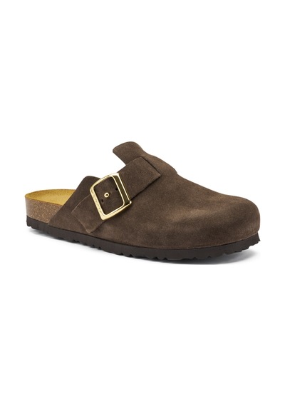 Terlik Kadın 17d5 Frau Velour-s T.moro Dark Brown Koyu Kahverengi