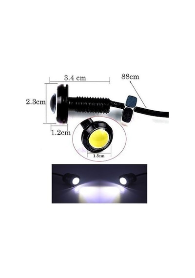 Kartal Gözü Takım Gündüz Farı Eagle Eye Led Beyaz