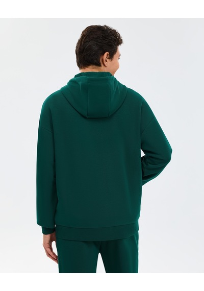 Skechers M Essential Full Zip Hoodie Sweatshirt Erkek Haki Sweatshirt S2610014-4222