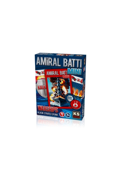 Ks Games Amiral Battı Mini Kutu Oyunu