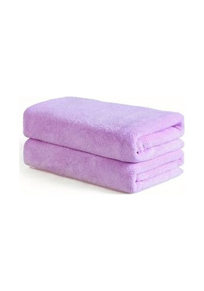 Banyo El Yüz Yumuşak Duş Havlusu 50 X 90 Cm - Pudra Pembe Genel