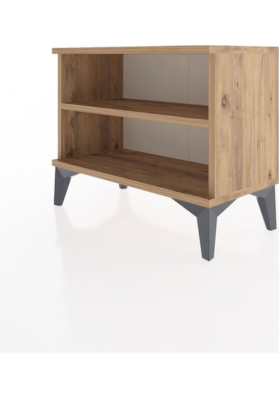 Arges Komodin Tek Raflı 60x30x48 Çam-çam Çam