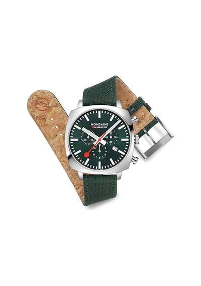 Mondaıne Grand Cushıon Msl.41460.lf.set Erkek Kol Saati Gümüş