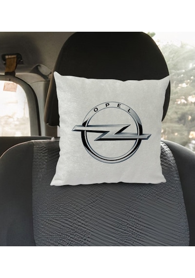 Bk Gift Opel Tasarımlı Kare Araç Koltuk Yastığı-1