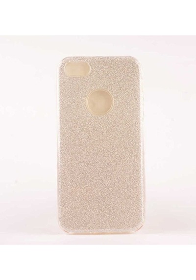 Apple Uyumlu iPhone 5 Kılıf Zore Shining Silikon Gümüş