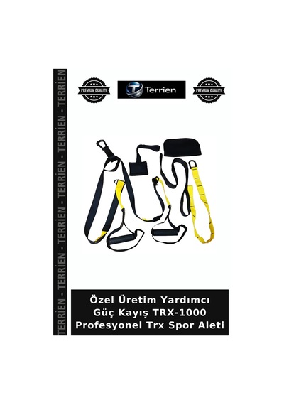 Özel Üretim Yardımcı Güç Kayış Trx-1000 Profesyonel Trx Spor Aleti