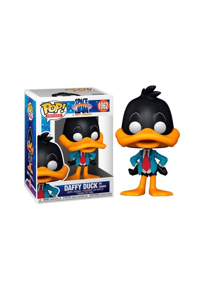 Funko Pop Space Jam 2 Daffy Duck As Coach Figürü