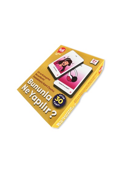 Lalai Yayınları Bununla Ne Yapılır + 2 Yaş Dil Gelişim Serisi 30 Kart