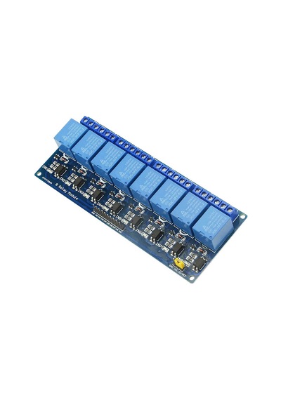 8 Kanal Dc 12v Röle Modül Ac 250v Dc 30v 10a Optokuplör İzolasyonlu Girişler Elektronik Anahtar