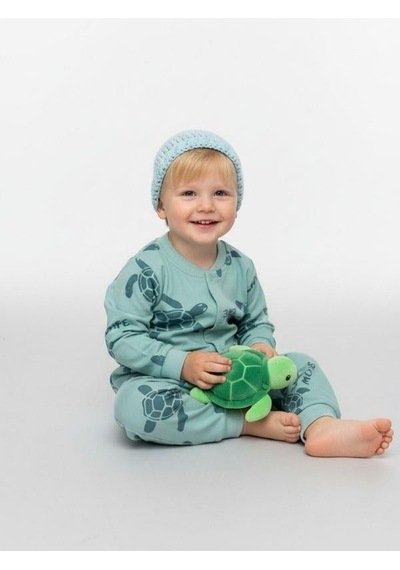 Zekids Erkek Çocuk Kaplumbağa Desenli Pamuklu Pijama Takımı 6-9 Ay 6 Yaş Aralığı -16846 Mint Zekids Erkek Çocuk Kaplumbağa Desenli Pamuklu Pijama Takımı 6-9 Ay 6 Yaş Aralığı -16846 Mint