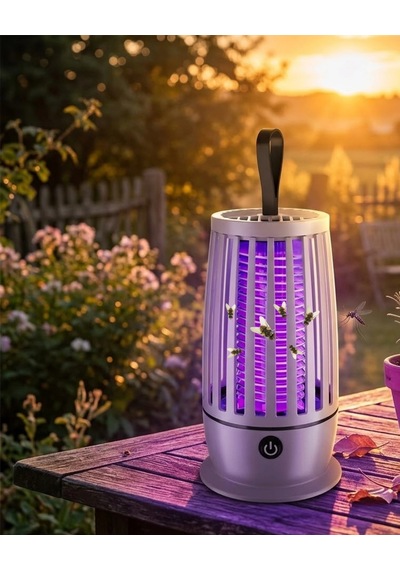 Kargo Elektrikli Sinek Öldürücü Lamba Uv Mor Işık Geniş Alan Etkili Sessiz Çalışma Najmaddin