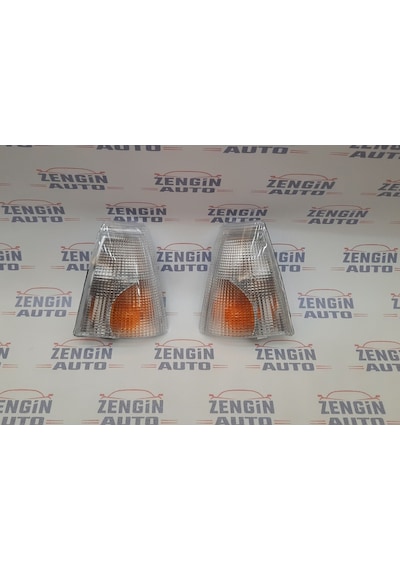 Tofas Uyumlu Dogan Sahin Kartal Beyaz Seffaf Sag Sol 1Çift Sinyal Takimi 527011065