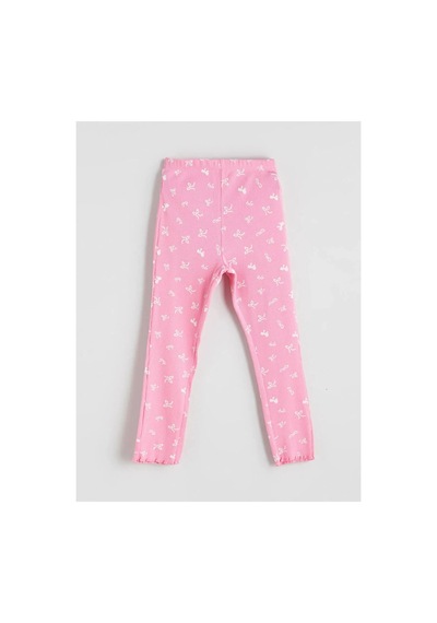 LC Waikiki Lcw Kids Pembe Bisiklet Yaka Fiyonk Baskılı Kız Çocuk Pijama Takımı Pınk Prınted LC Waikiki Lcw Kids Pembe Bisiklet Yaka Fiyonk Baskılı Kız Çocuk Pijama Takımı Pınk Prınted