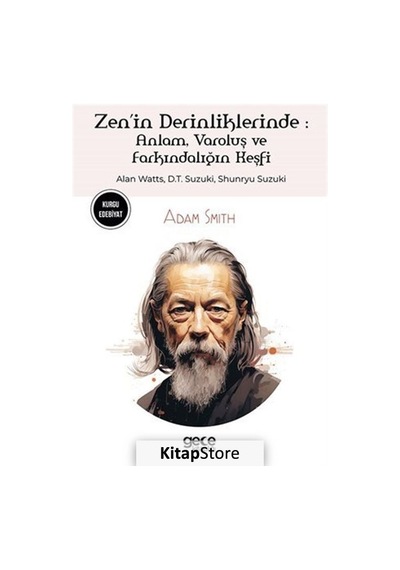 Zen'in Derinliklerinde: Anlam Varoluş ve Farkındalığın Keşfi - Alan Watts D.T.Suzuki Shunryu Suzu - Adam Smith - Gece Kitaplığı