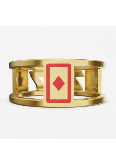 777 Jackpot Yüzük Çok Renkli