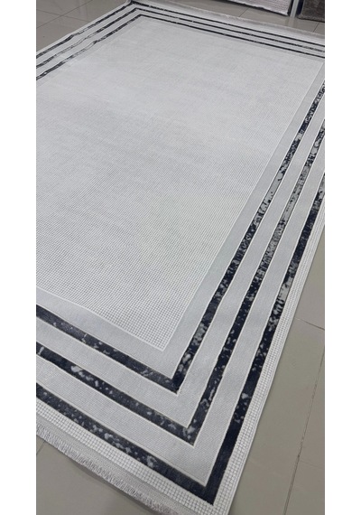 Safyün Halı Kadife Kf452 Gri 200 X 290 Renkli