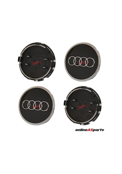 Audi A4-a5-a6-q7 2016/2022 Jant Göbek Arması Oem Kalite 8w0601170a 4m0601170 Parlak Siyah - 892346212