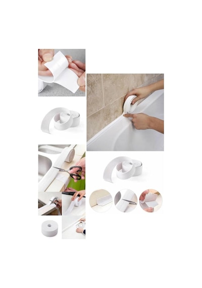 Su Sızdırmaz Geçirmez Bant Lavabo Küvet Kenar Bandı Küvet Duş 3,2 M