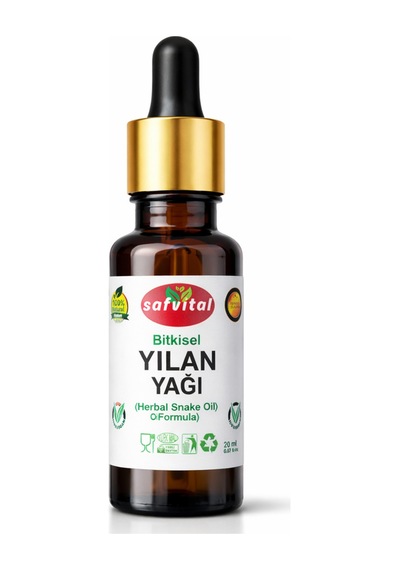 Safvital Yılan Yağı Essential Aromatic 20 Ml - Saç Dökülme Karşıtı Bakım Formülü Snake Oıl 20ml