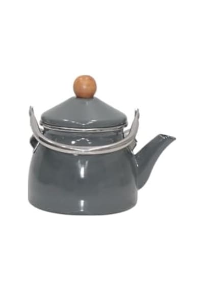 Gray Emaye Demlik Kettle Küçük 1.1 Lt 12v