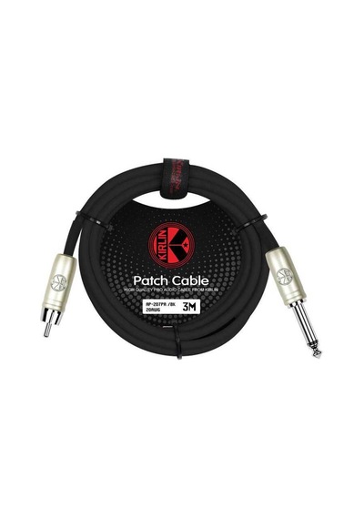 Kirlin 3Mt. Patch Kablo (1-4" Mono - Rca)