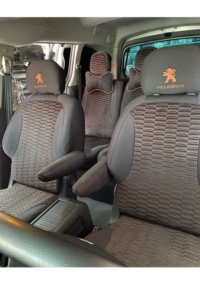 Peugeot Partner Tepee Araca Özel Oto Koltuk Kılıfı.