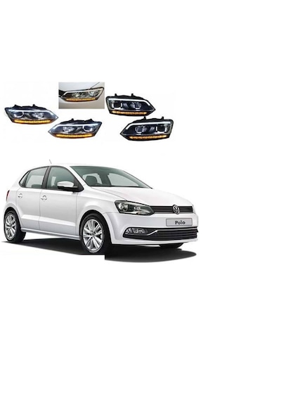 Vw Polo 6r 2009.2014 Uyumlu B8 Dizayn Kayar Sinyal Led Far