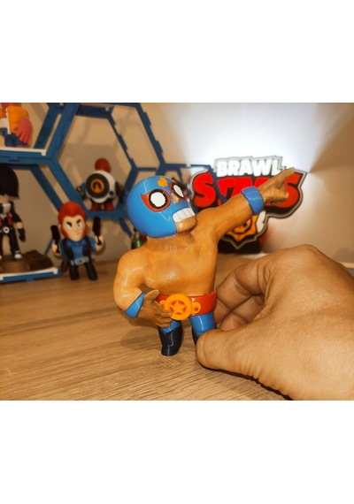Brawl Stars Elprimo Figür