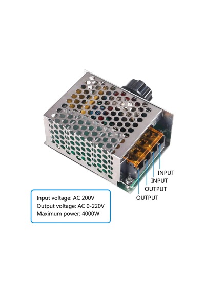 4000w Dimmer Voltaj Regülatörü Motor Hız Devresi