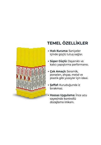 Japon Yapıştırıcı Qickstar 1,50 Gr 1 Ad