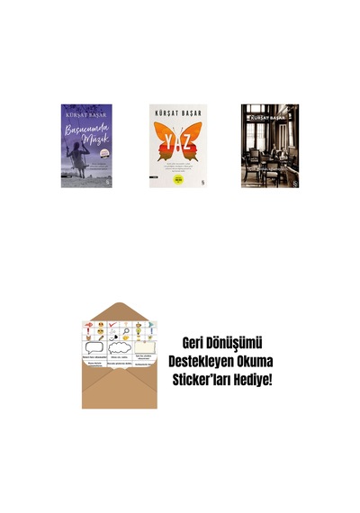 Başucumda Müzik Midi Boy + Yaz + Çok Güldük, Ağlamayalım + Okuma Sticker'ları