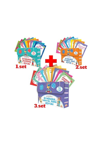 Okul Öncesi Tali Öykülerle Davranış Seti 1.Set.2.Set ve 3. Set