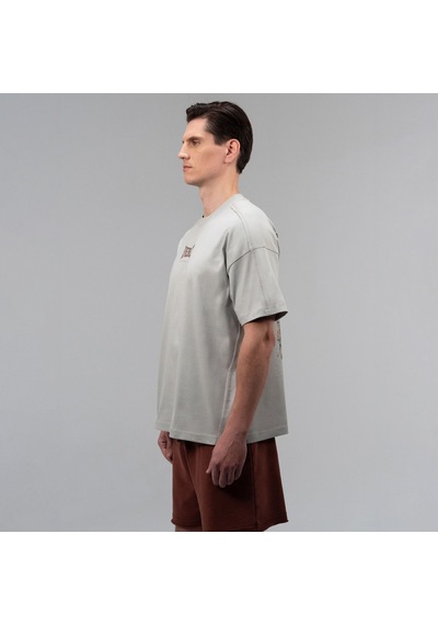 Everlast Boxing Heritage Oversize Gri Erkek T-shirt Tm0133 Gri