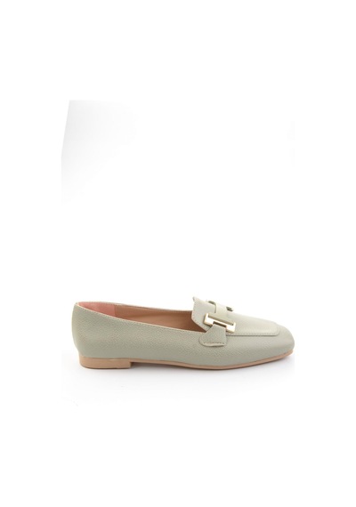 Su Yeşili Kadın Loafer Ayakkabı K01641022709 Yeşil