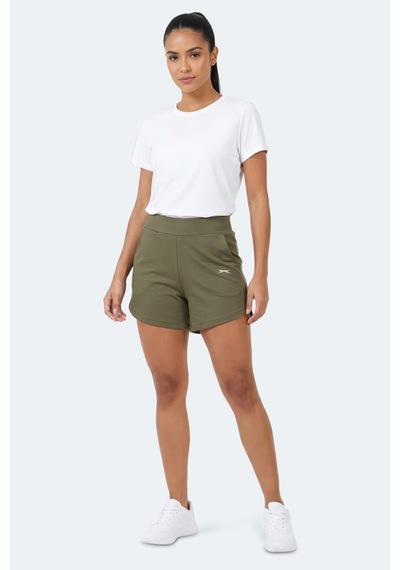 Slazenger Kıller Kadın Haki Şort