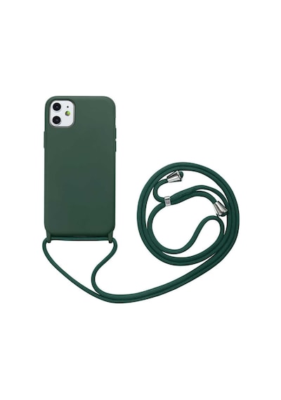 Apple Uyumlu iPhone 11 Kilif Askili Liquid Silicone Kadife Kapak 484390555