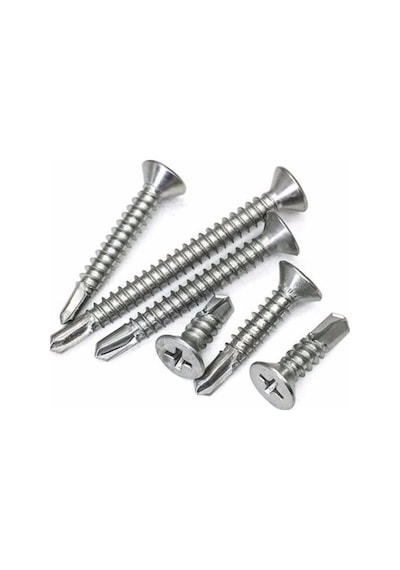  Yhb Sac Vidası Matkap Uçlu Vida Akıllı Vida 100 Adet  3,9 x 13 MM