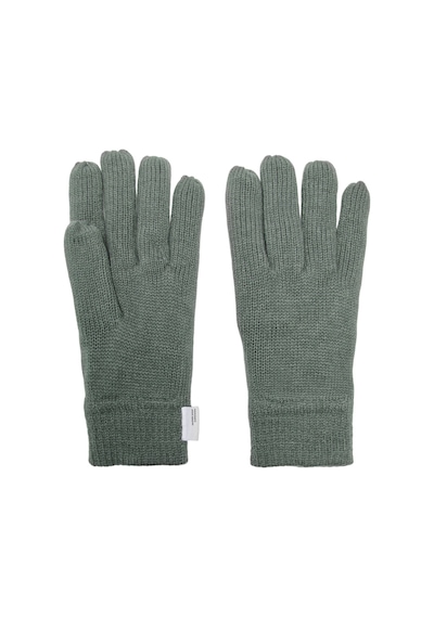 Only & Sons 22023863 Onsx Flat Örgü Erkek Eldiven Gri