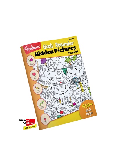 Hidden Pictures Gizli Resimler 4’lü Set