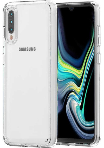 Samsung Galaxy Uyumlu A30s Kılıf Zore Coss Kapak Renksiz