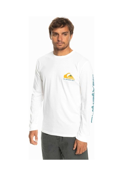 Quiksilver Omnilogo Erkek Tişört Eqyzt07233-wbb0-beyaz
