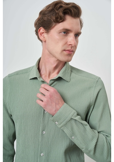 Morven Erkek Mint Yeşili Gofre Trend Desenli Dynamic Fit İtalyan Yaka Gömlek 25ms004023711 Mint Yeşili Mint Yeşili Morven Erkek Mint Yeşili Gofre Trend Desenli Dynamic Fit İtalyan Yaka Gömlek 25ms004023711 Mint Yeşili Mint Yeşili