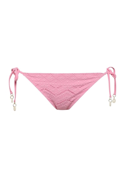 Defacto Regular Fit Nakışlı Brode Üçgen Bikini Üstü B6894AX25SM Pembe